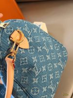 LOUIS VUITTON lv speedy 30 denim - Image 7