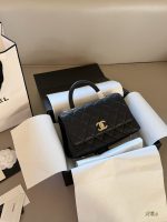 CHANEL Coco Handle  size : 25*15cm
