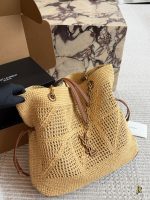 YSL Jamie raffia hobo size : 35×35×10cm