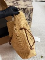YSL Jamie raffia hobo size : 35×35×10cm - Image 5