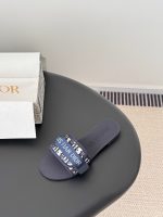 DIOR shoes beach slippers  size : 35-41 - Image 5