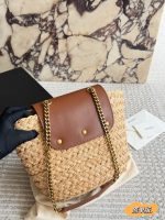 YSL  raffia hobo size :22x 13cm - Image 6