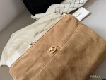 Chanel CF double flap timeless maxi 26bag suede size: 38.5 x 25 cm - Image 8