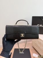 CHANEL 26P chain bag size : 8X25x5cm - Image 4
