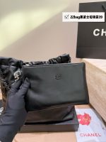CHANEL 22bag all black  size : 39cm 35cm 20cm - Image 3