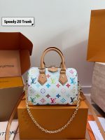 LOUIS VUITTON LV Speedy trunk 20 murakami white