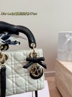 DIOR lady dior  size :17cm - Image 5