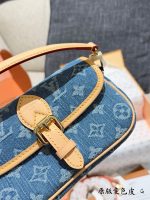 LOUIS VUITTON LV Nano Diane denim  size :10×6×19cm - Image 6