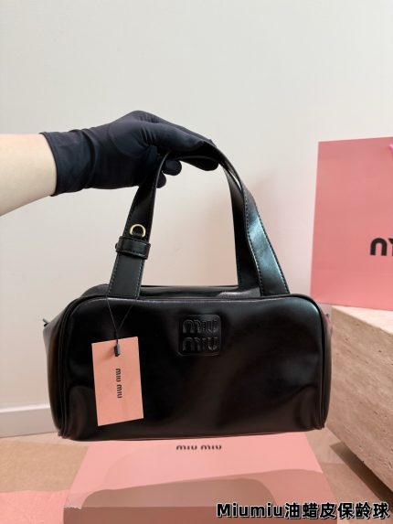 MIUMIU bowling  bag size :30 x 16cm