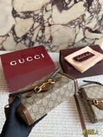 GUCCI  1955 MINI BAG SIZE : 18X 12 CM - Image 6