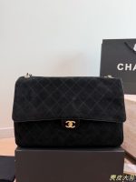 chanel 26s CF maxi suede timeless double flap size : 32/ 39 cm - Image 8
