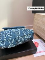 CHANEL 22bag  denim   size: 30cm/ 35cm - Image 9
