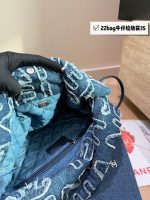 CHANEL 22bag  denim   size: 30cm/ 35cm - Image 10